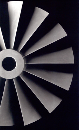 Cast fan blade